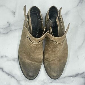 Women's Born Jem Taupe Suede Ankle Boots